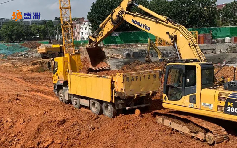 庆盛枢纽区块综合开发项目16-19区土石方工程